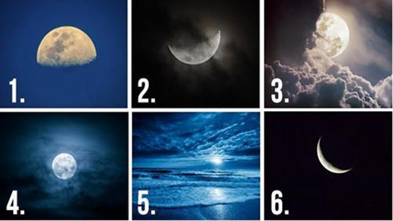 TEST: Choisissez une lune et elle révélera vos pensées cachées