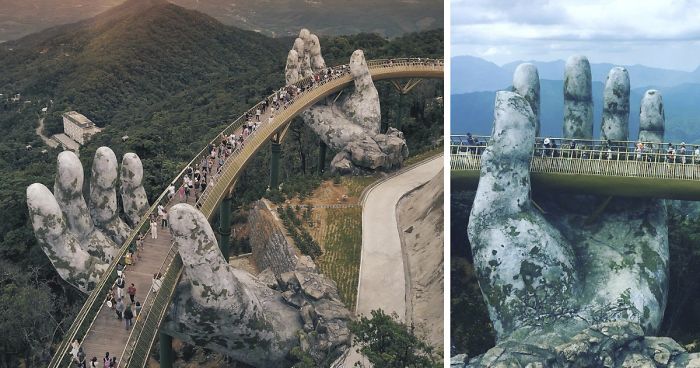 Un pont à couper le souffle au Vietnam ressemble à quelque chose du seigneur des anneaux