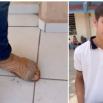 Son père l'envoie à l'école en tongs pour s'être moqué des chaussures d'un camarade de classe