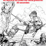 Saurez-vous repérer l’oie, le lièvre et le chien cachés dans ce paysage de montagne ? oie